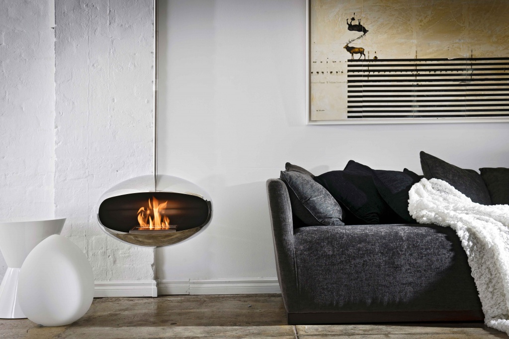 Cheminée bioéthanol Cocoon Fires fire, photo fabricant