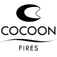 Logo Cocoon Fires Cheminées contemporaines Sparte Saint Orens Toulouse poêle à granulés