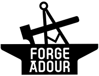 Logo Forge Adour Cheminées contemporaines Sparte Saint Orens Toulouse poêle à granulés