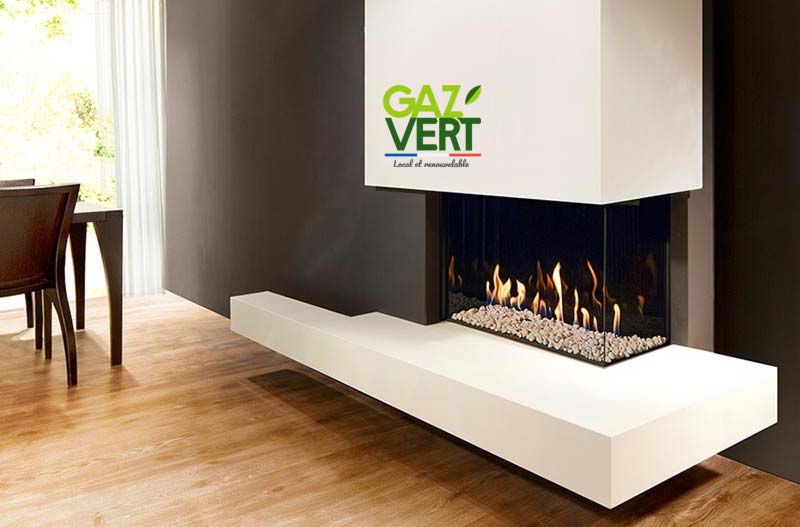 Foyer Gaz vert Kal-Fire