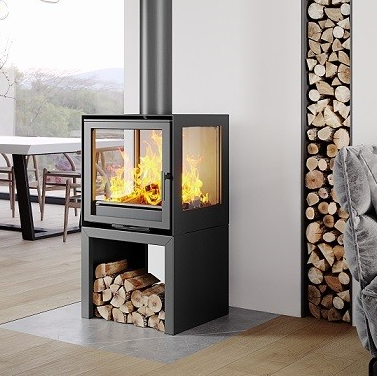 Installation de poêle à bois à Balma par Cheminées Sparte