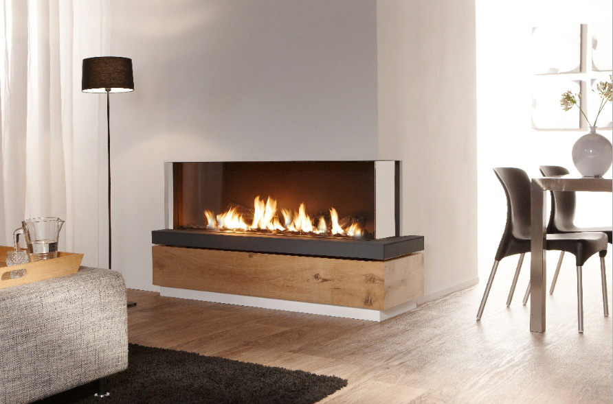 Cheminée dans une maison à Toulouse