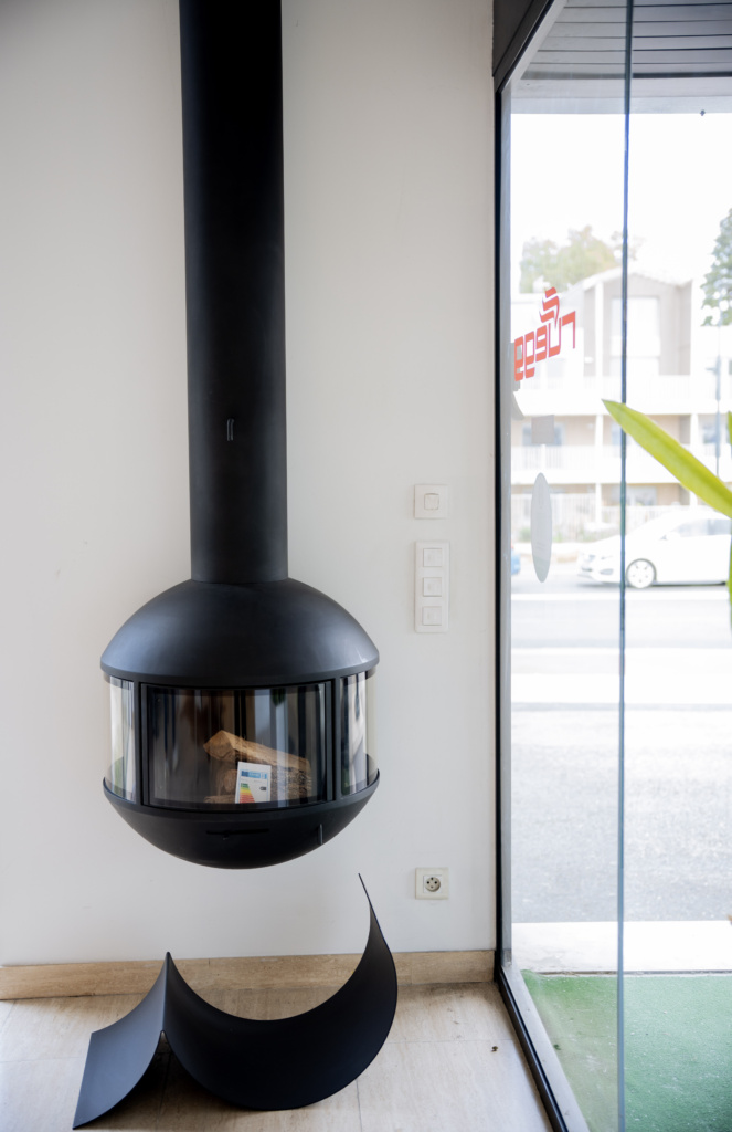 Poêle dans une maison à Toulouse