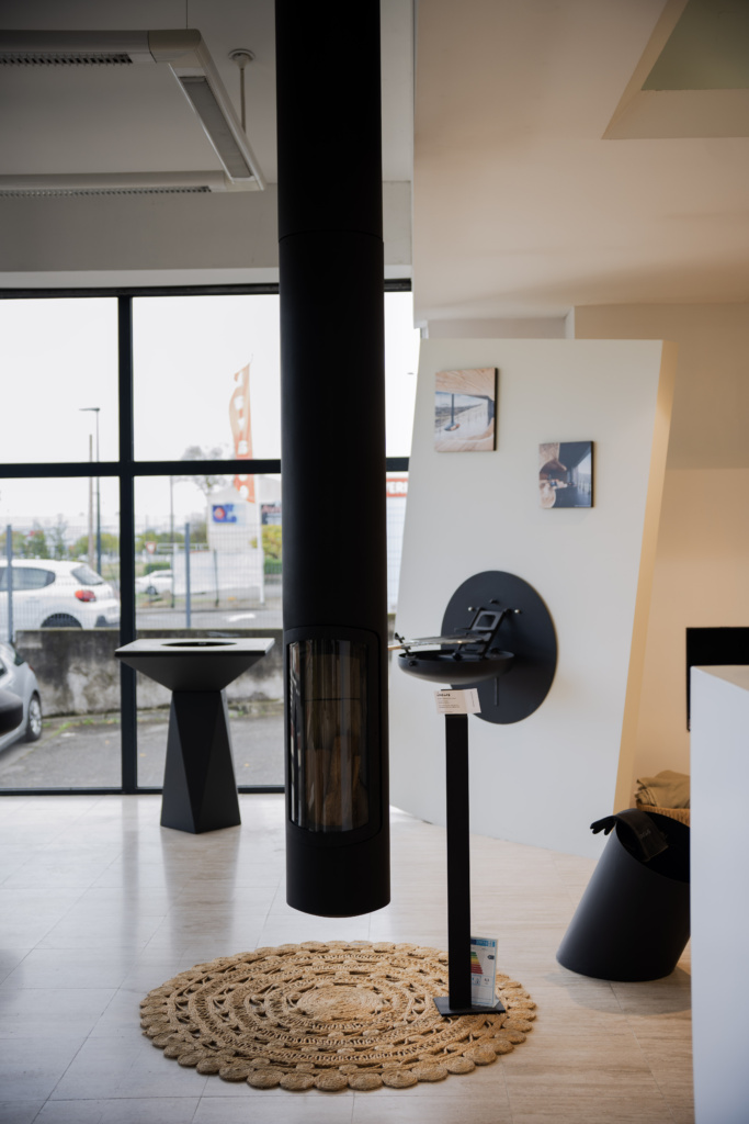 Poêle dans une maison à Toulouse