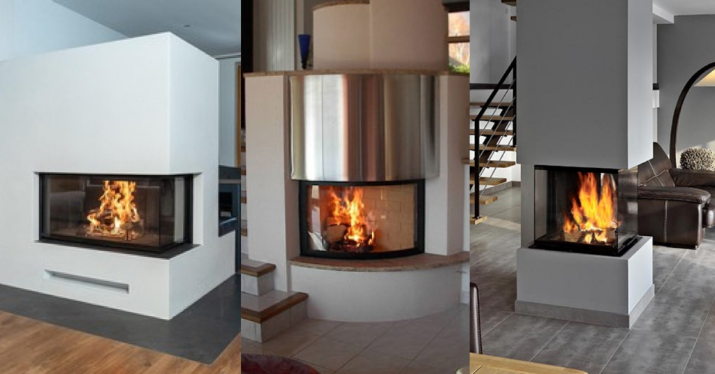 Cheminée dans une maison à Toulouse