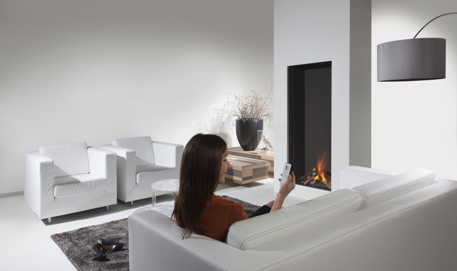 Foyer à gaz Element4 Sky Large Front - Sparte Toulouse
