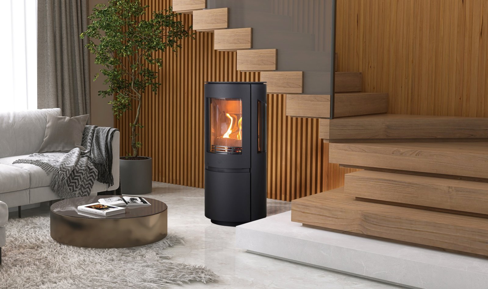 Foyer bioéthanol Element4 Ovation SW bio - Sparte Toulouse