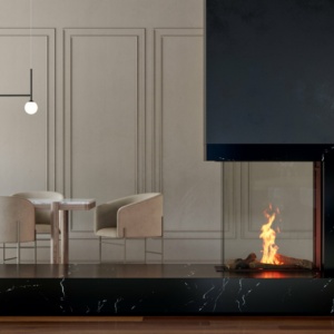 Foyer bioéthanol Element4 Sky Small Roomdivider Bio - Sparte Toulouse