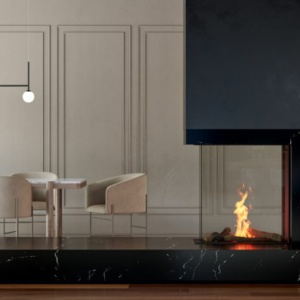 Foyer bioéthanol d'extérieur Element4 Sky Small Roomdivider bio outdoor - Sparte Toulouse