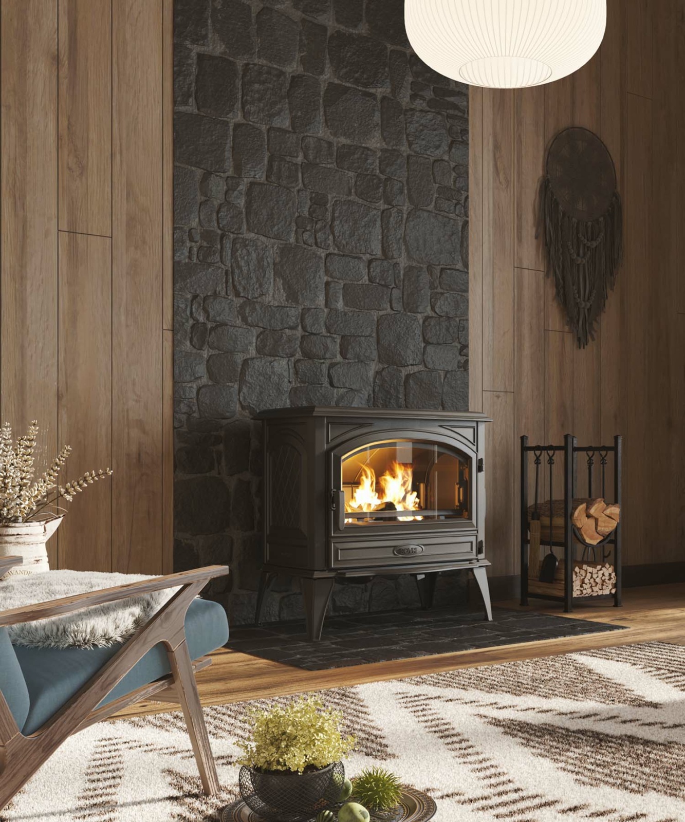 Poêle à bois Dovre 760WD, photo fabricant