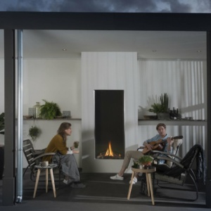 Foyer à gaz Element4 Sky Large Front Outdoor - Sparte Toulouse