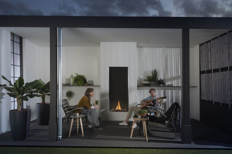 Foyer à gaz Element4 Sky Large Front Outdoor - Sparte Toulouse