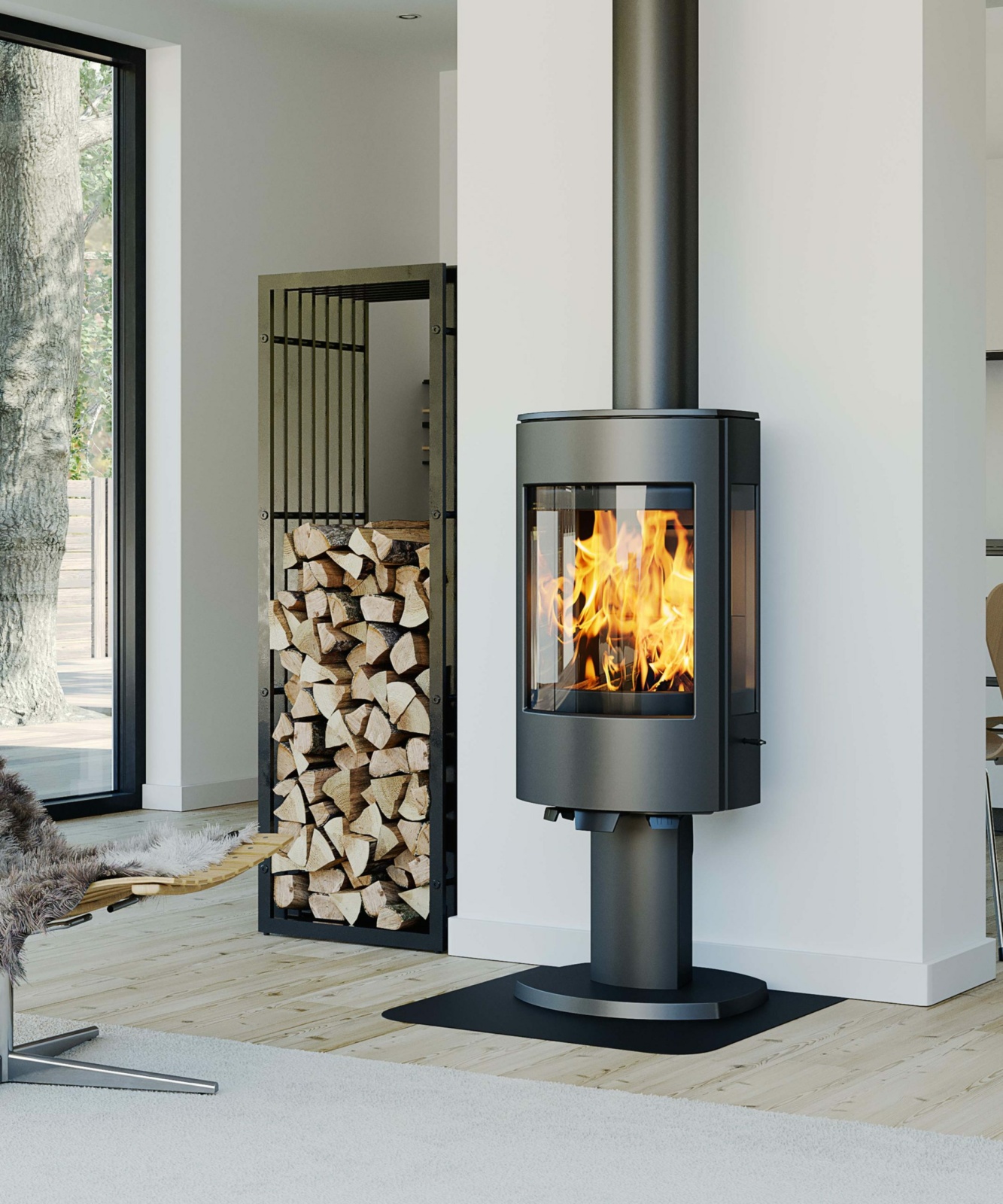 Poêle à bois Dovre ASTRO4CB/P - Sparte Toulouse