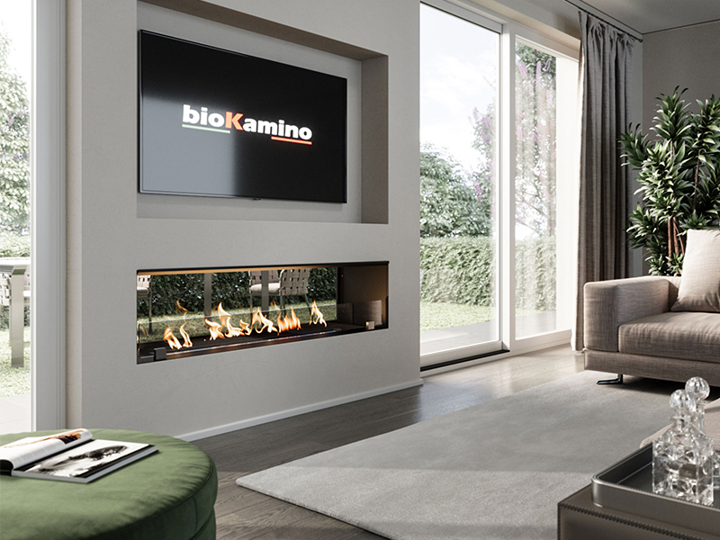 Foyer bioéthanol encastrable Biokamino BKBF-BVF - Sparte Toulouse