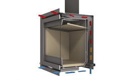 Insert à bois Fonte Flamme Instyle 800V Next - Sparte Toulouse