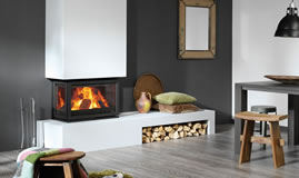 Insert à bois Fonte Flamme Instyle Triple 660 Low - Sparte Toulouse