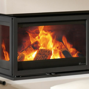 Insert à bois Fonte Flamme Instyle Corner 660 High-01 - Sparte Toulouse