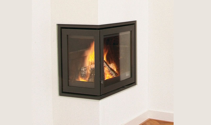 Insert à bois Fonte Flamme Instyle Corner 660 Low-01 - Sparte Toulouse