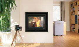 Insert à bois Fonte Flamme Instyle Tunnel 700EA Double face - Sparte Toulouse
