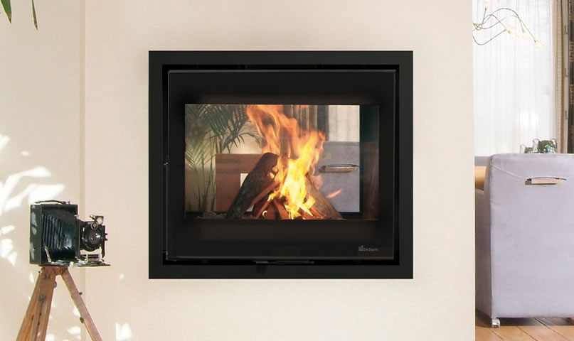 Insert à bois Fonte Flamme Prostyle Tunnel 700EA double face - Sparte Toulouse