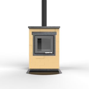 Poêle à accumulation Lorflam XP54 Box Nano Terrafonte - Sparte Toulouse