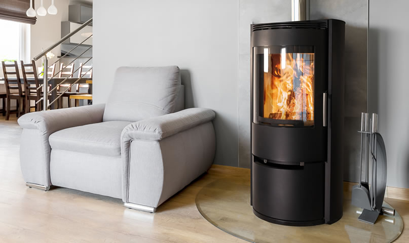 Poêle à bois Fonte Flamme Mazan - Sparte Toulouse