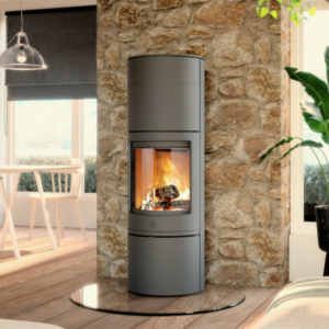 Poêle à bois Fonte Flamme Orbe High - Sparte Toulouse