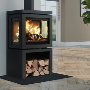 Poêle à bois Fonte Flamme Vidar Triple Small Store - Sparte Toulouse