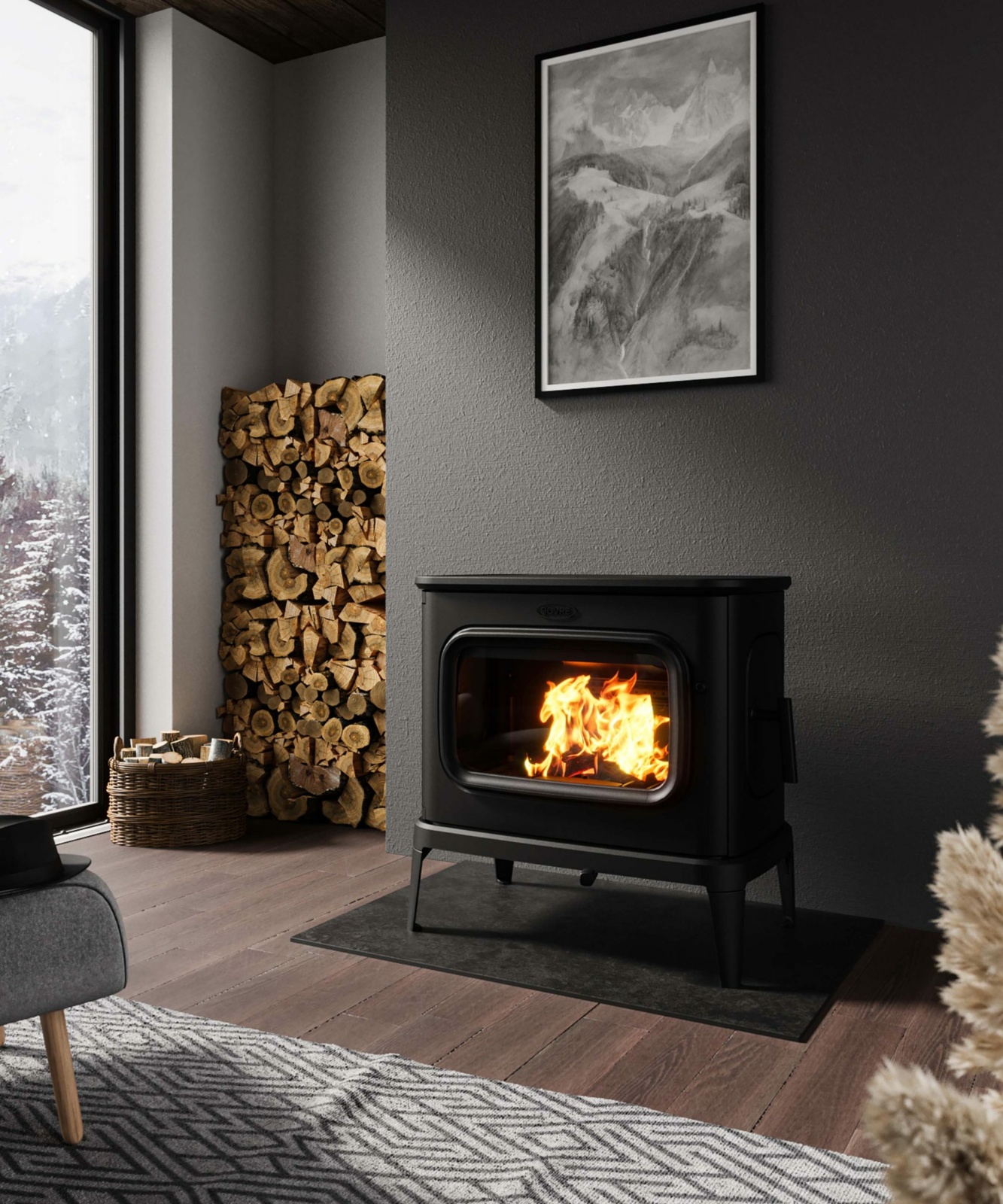 Poêle à bois Dovre SAGA301 - Sparte Toulouse
