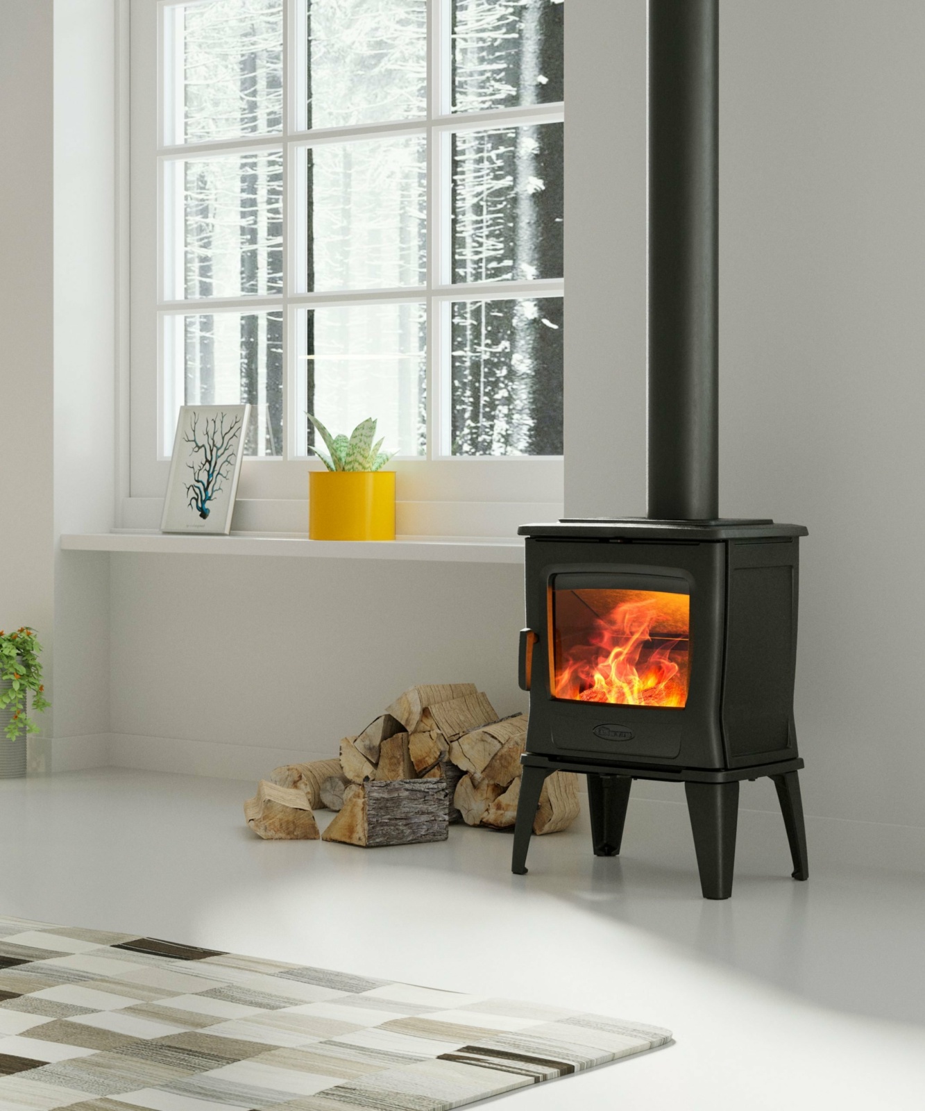 Poêle à bois Dovre TAI35W - Sparte Toulouse