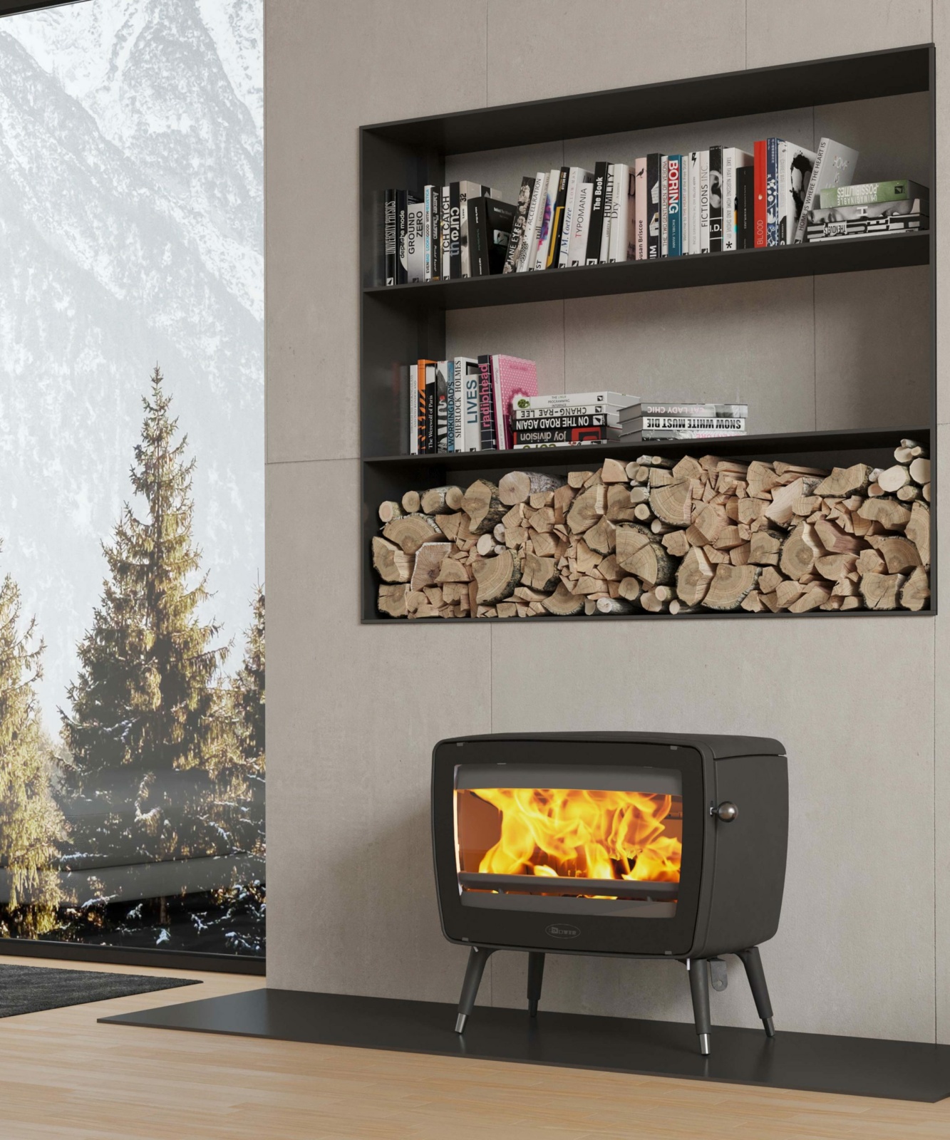 Poêle à bois Dovre VINTAGE50 - Sparte Toulouse