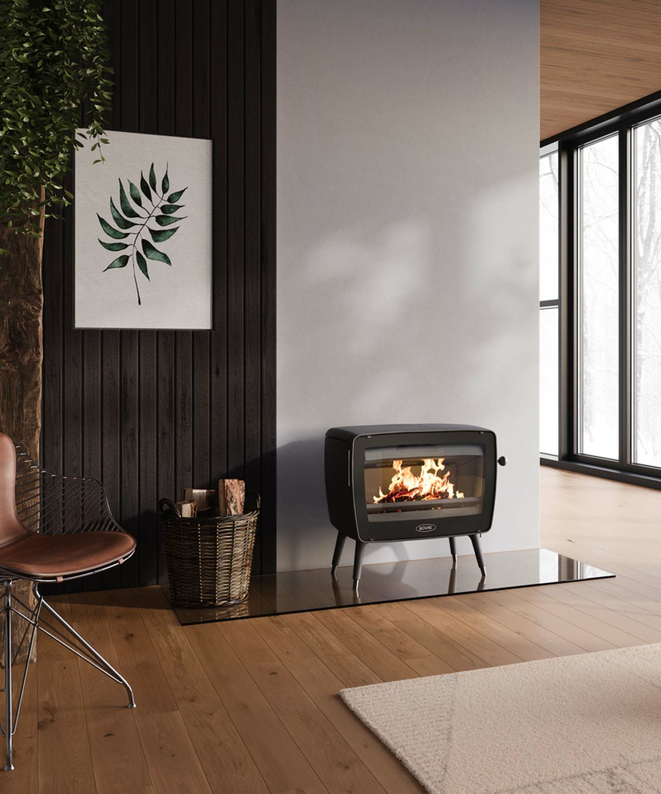 Poêle à bois Dovre VINTAGE50 - Sparte Toulouse