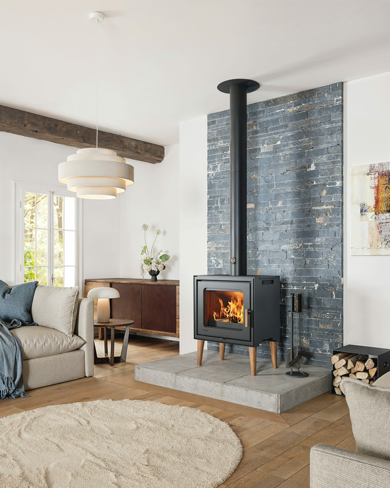 Poêle à bois Lorflam XS60 Wood’Box - Sparte Toulouse