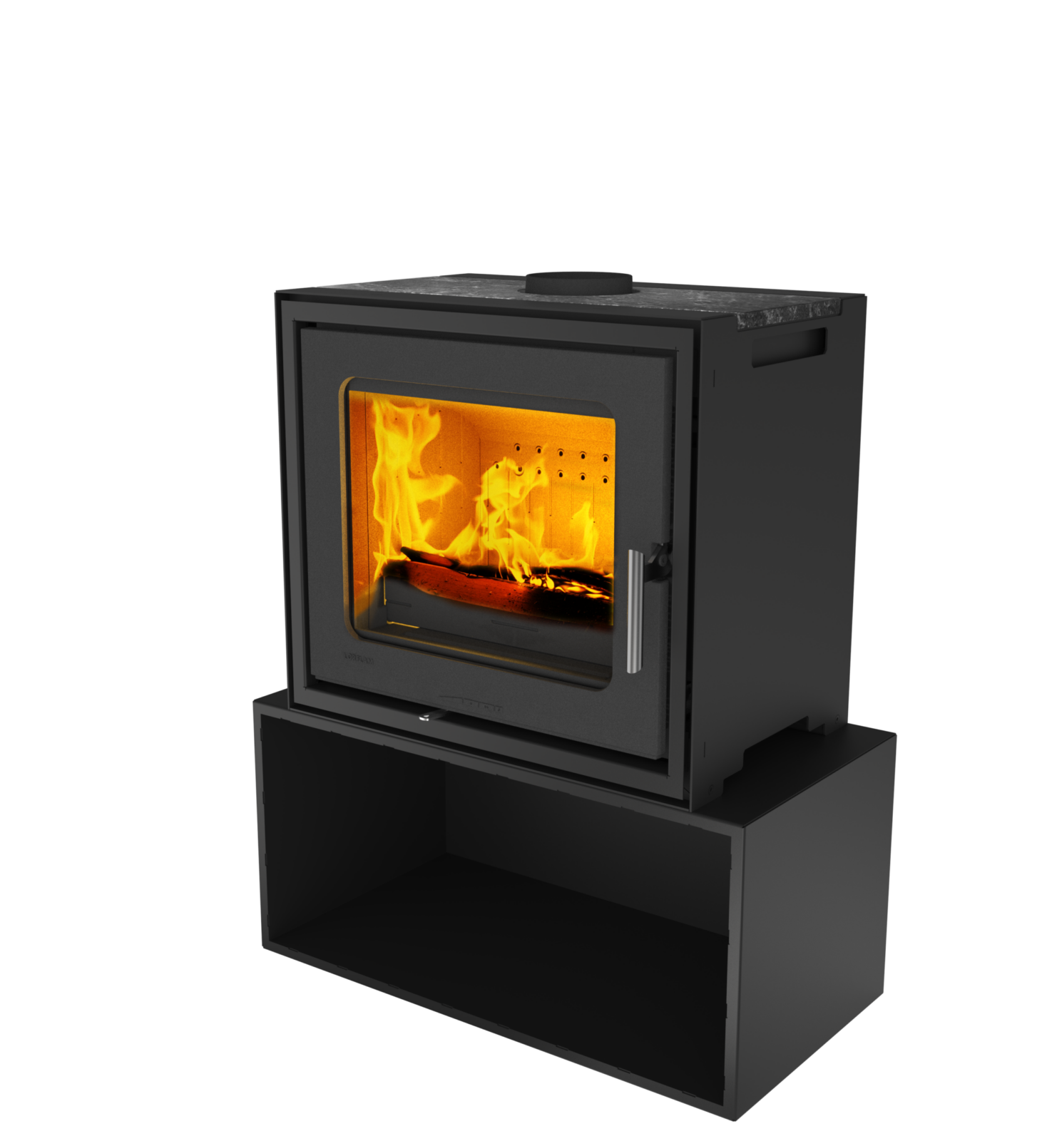 Poêle à bois Lorflam XS60 Slim’Box - Sparte Toulouse