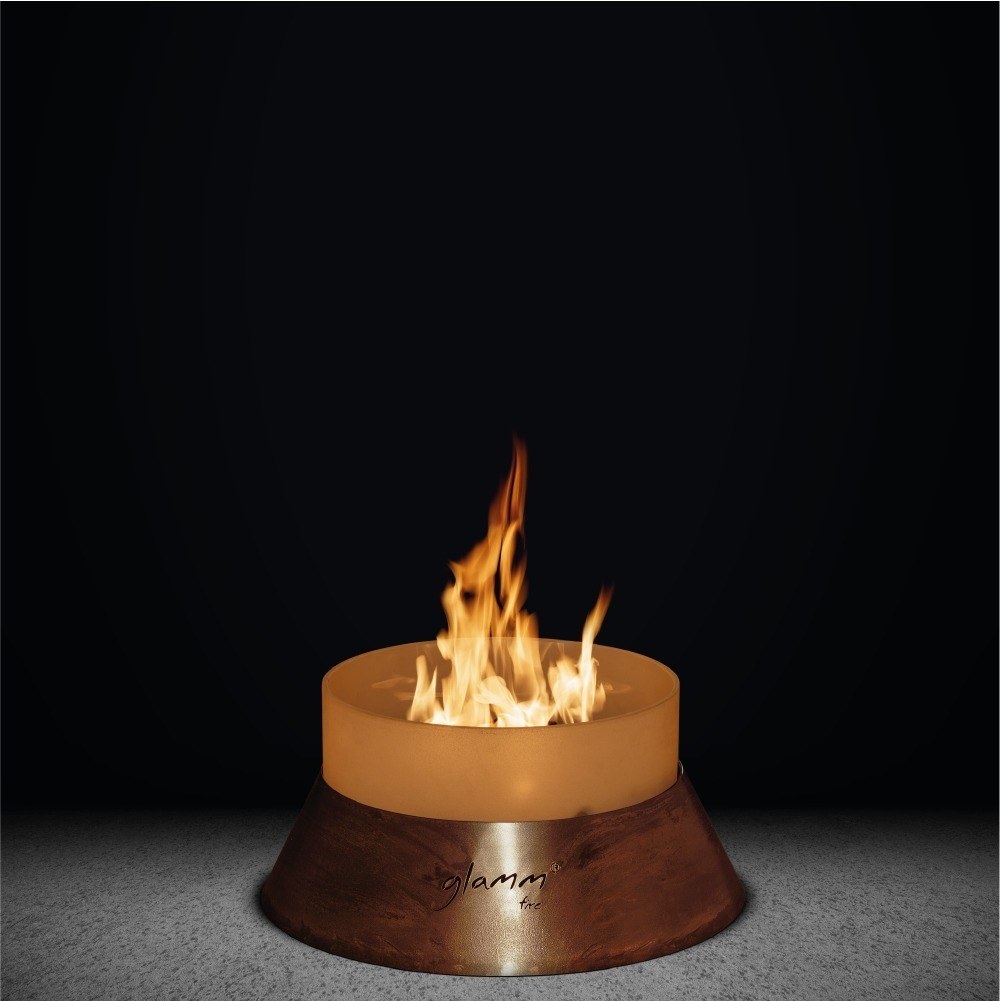 Brasero d'extérieur Glamm Fire Alba Small — Cheminées Sparte Toulouse