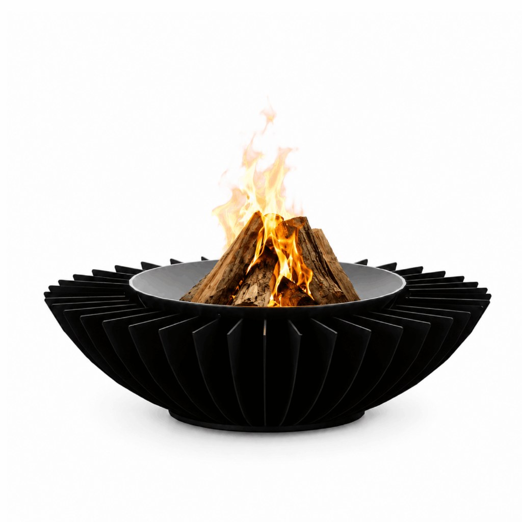 Brasero d'extérieur Glamm Fire Cosmo 13 Bois — Cheminées Sparte Toulouse