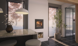 Insert à bois Fonte Flamme Instyle Front 550EA - Sparte Toulouse