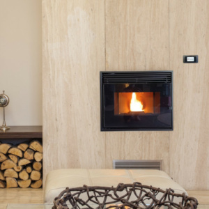 Insert à granulés Fonte Flamme Basalt 9 - Sparte Toulouse
