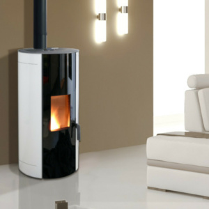 Poêle à granulés Fonte Flamme Nano 9 Black - Sparte Toulouse
