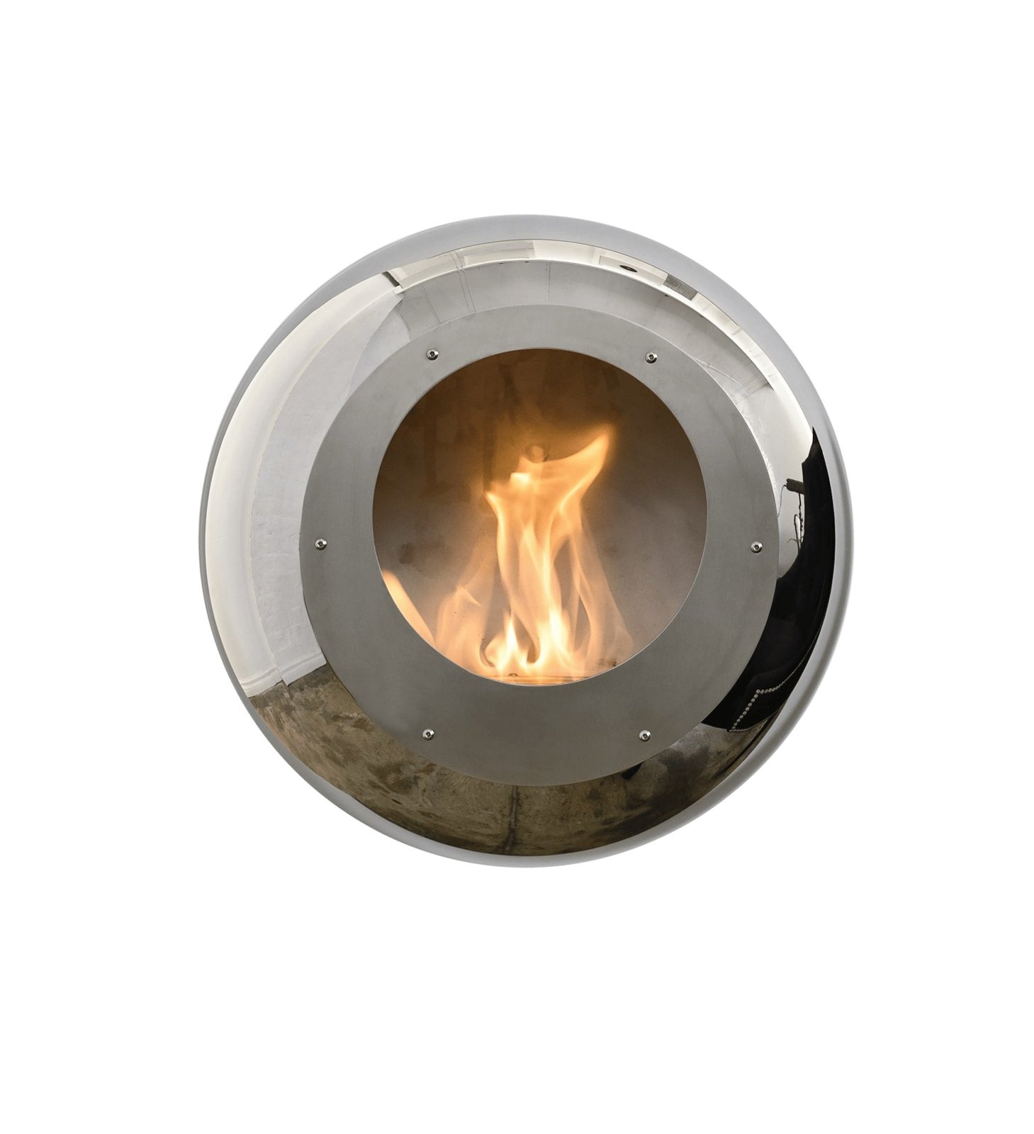 Cheminée bioéthanol Cocoon Fires vellum inox — Cheminées Sparte Toulouse