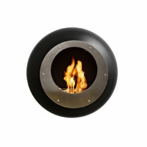 Cheminée bioéthanol Cocoon Fires vellum noir — Cheminées Sparte Toulouse