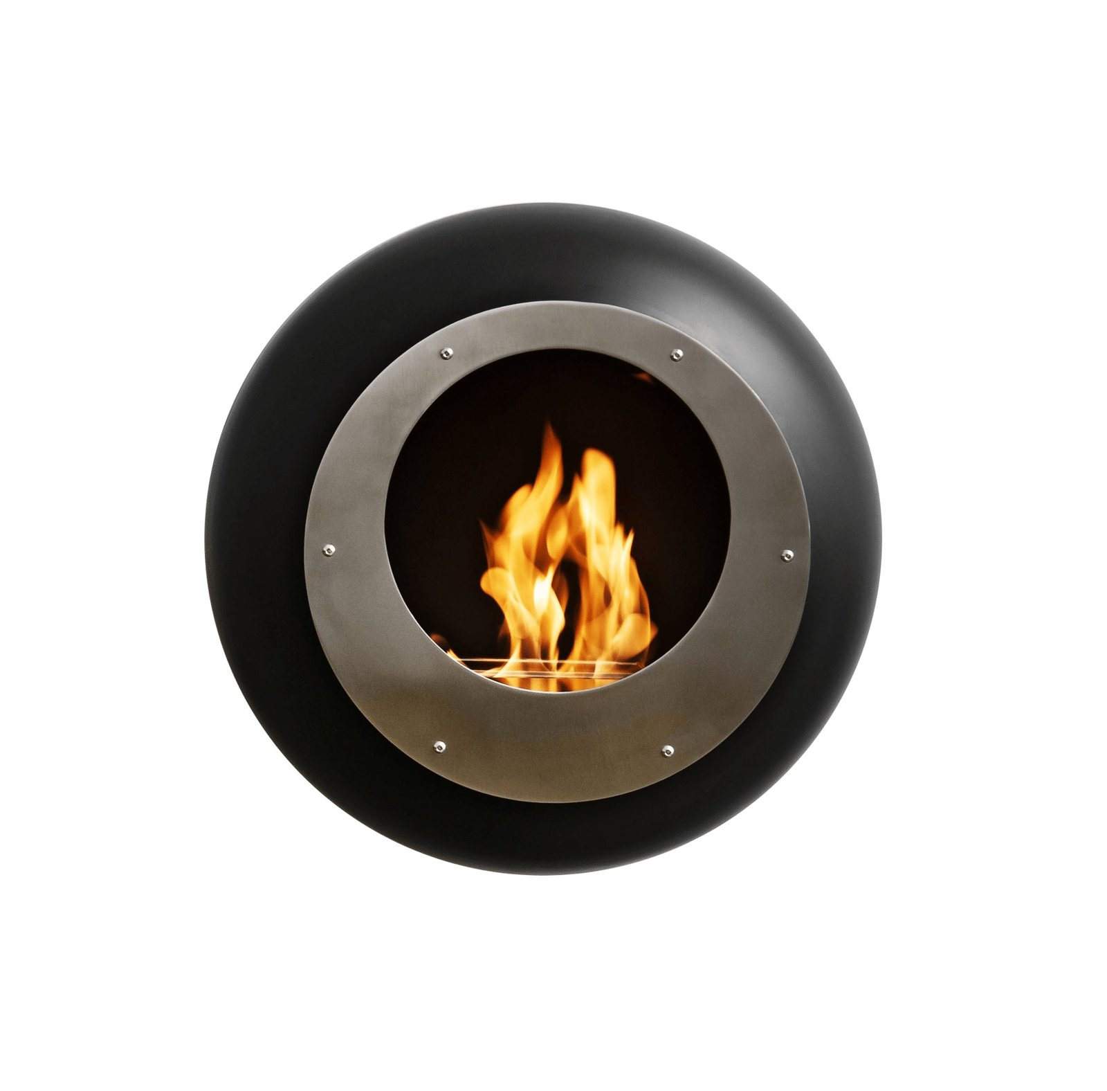 Cheminée bioéthanol Cocoon Fires vellum noir — Cheminées Sparte Toulouse