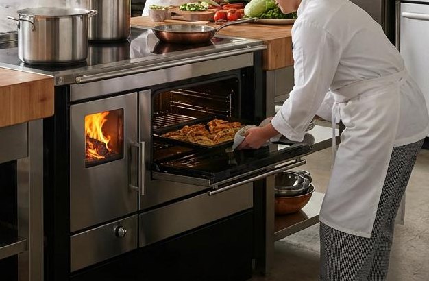 Cuisinière à bois Ember A1-80 - Sparte Toulouse