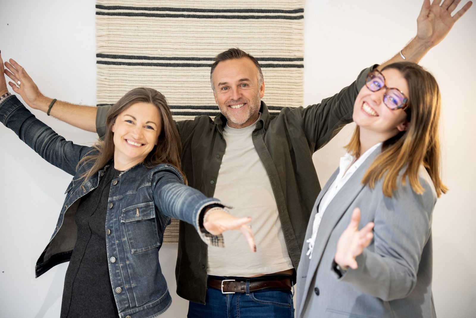 L'équipe Sparte dans le showroom de Toulouse