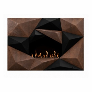 Cheminée bioéthanol murale Glamm Fire Crystal — Cheminées Sparte Toulouse