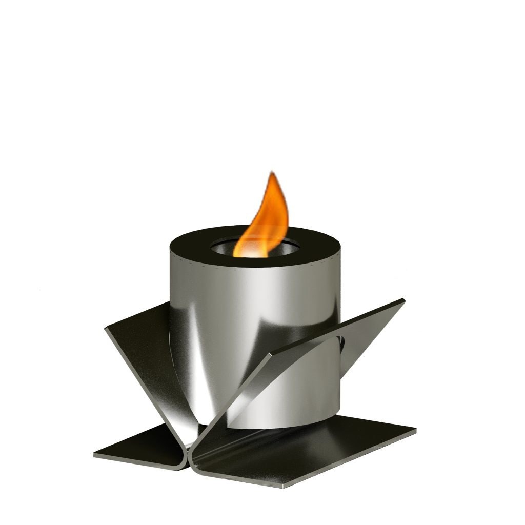 Feu de table bioéthanol Glamm Fire Kivo Table — Cheminées Sparte Toulouse