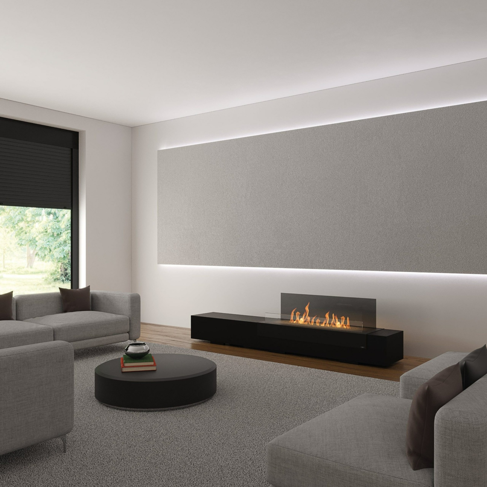 Foyer bioéthanol à poser Glamm Fire Loft — Cheminées Sparte Toulouse