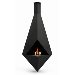 Cheminée bioéthanol suspendue Glamm Fire Pythagoras — Cheminées Sparte Toulouse