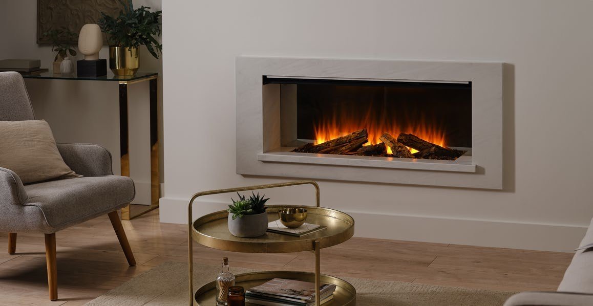 Cheminée électrique British Fires Holbury — Cheminées Sparte Toulouse