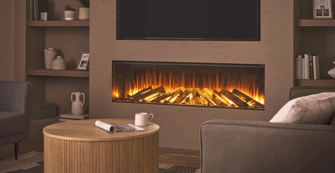 Cheminée électrique British Fires New Forest 1600 — Cheminées Sparte Toulouse